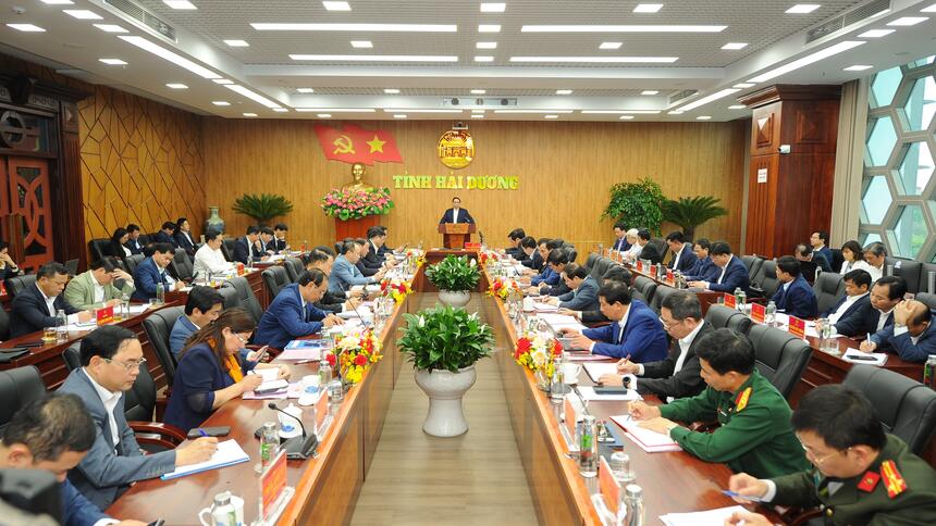 Sáu quan điểm, định hướng chỉ đạo chung của Thủ tướng đối với Tỉnh ủy Hải Dương